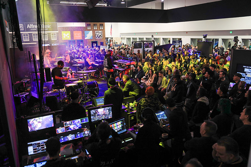 Roland at NAMM